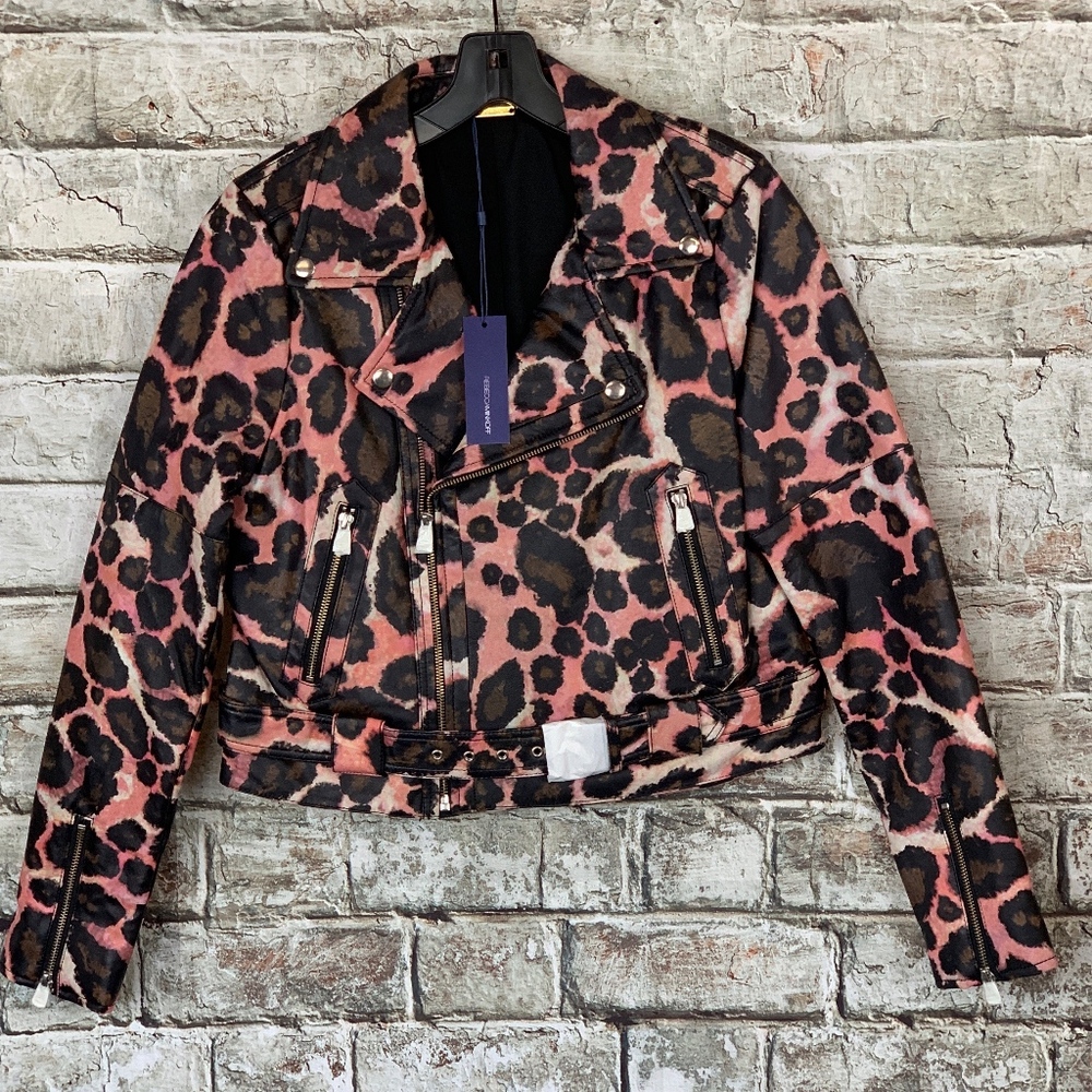 Rebecca Minkoff Women Wolf Jacket Animal print ,M